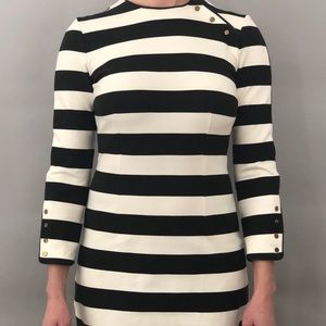 Zara striped dress
